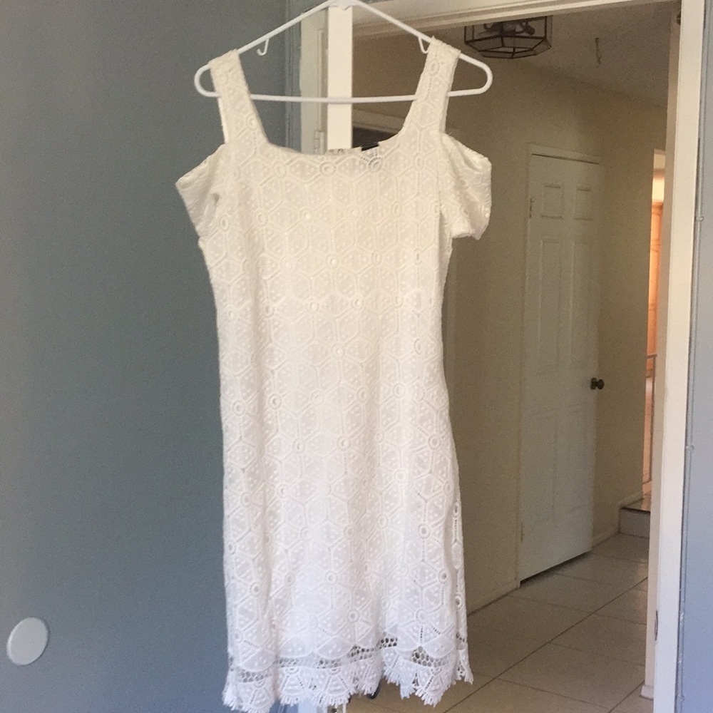 Swell Large white womens dress